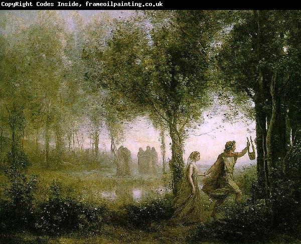 Jean-Baptiste Camille Corot Orphee ramenant Eurydice des enfers